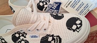 Vans Authentic Skull - Scarpe Beige/Nero 37