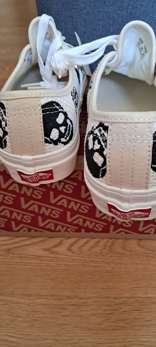 Vans Authentic Skull - Scarpe Beige/Nero 37