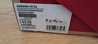 Vans Authentic Skull - Scarpe Beige/Nero 37