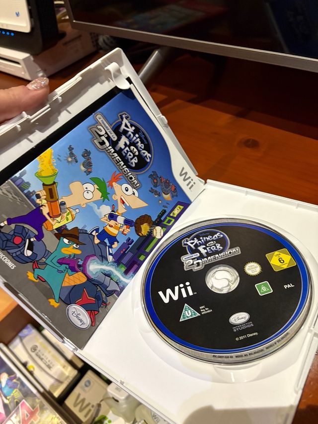 Wii - Phineas y Ferb: 2ª Dimensión