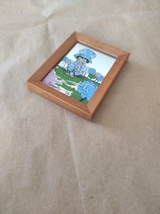 Quadro specchio vintage primiziae