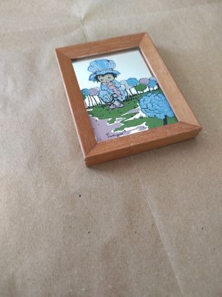 Quadro specchio vintage primiziae