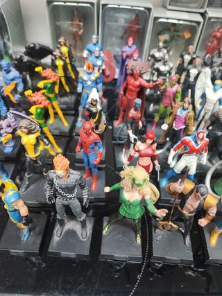 Figuras de plomo Marvel y DC Eaglemoss