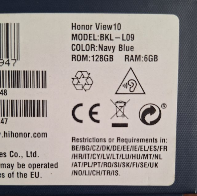 HONOR V10 GRÁTIS - 128GB AZUL