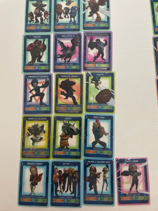 Álbum DESAFÍO CHAMPIONS SENDOKAI y 69 Trading Card