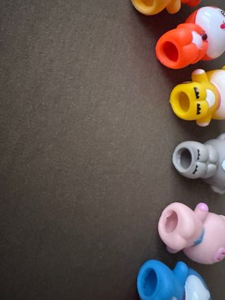 8 Muñecos dedos animales