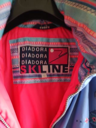 tuta sci Diadora vintage