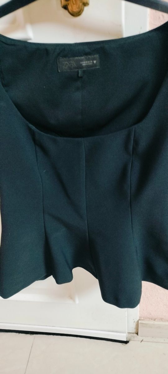 Top Zara Negro - Talla M