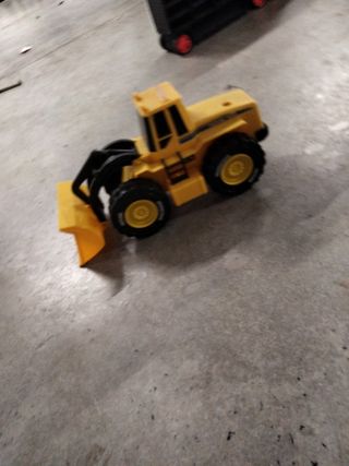 Tractor Amarillo Juguete