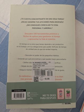 Tiempo para vivir: 100 herramientas psicológica...