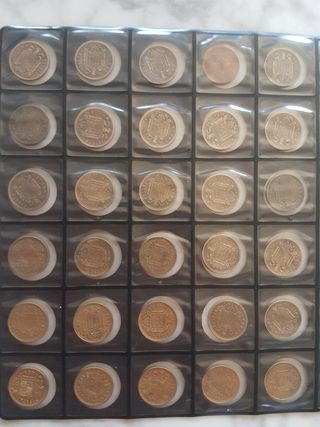  Monedas Franco España y otros paises
