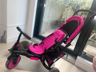 Triciclo Smartrike Plegable Rosa
