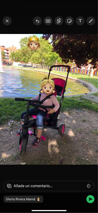 Triciclo Smartrike Plegable Rosa