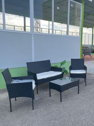 LIQUIDAMOS! Conjunto de jardin con mesa centro
