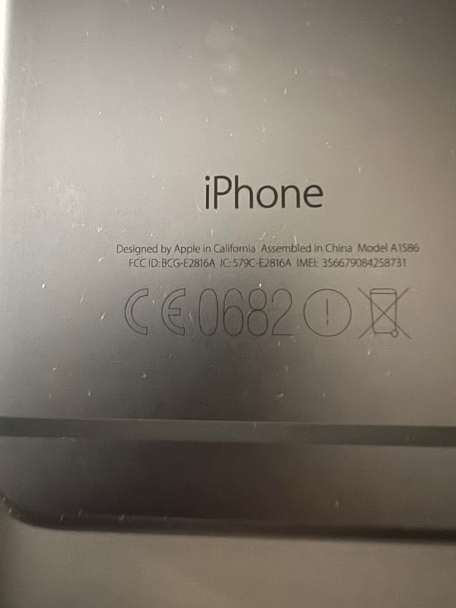 iPhone 6 64Gb Gris Espacial. Libre. poco uso