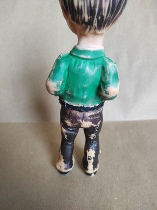 Pupazzo vintage in gomma