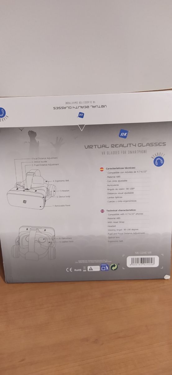 GAFAS REALIDAD VIRTUAL NK