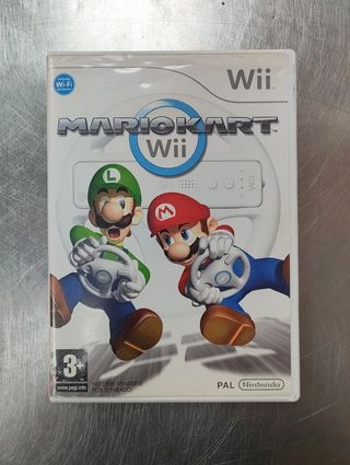 Mario Kart Wii PAL + Volante, Nintendo Wii