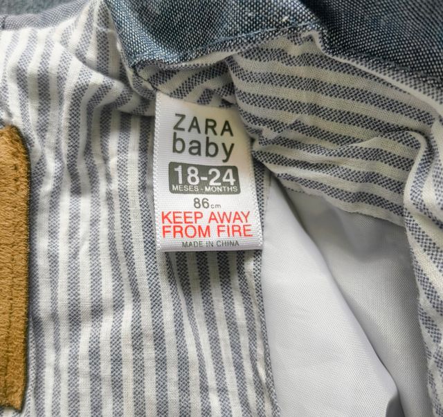 Gabardina niña bebé - Zara baby