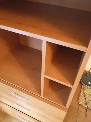 Cómoda aparador madera - 3 cajones