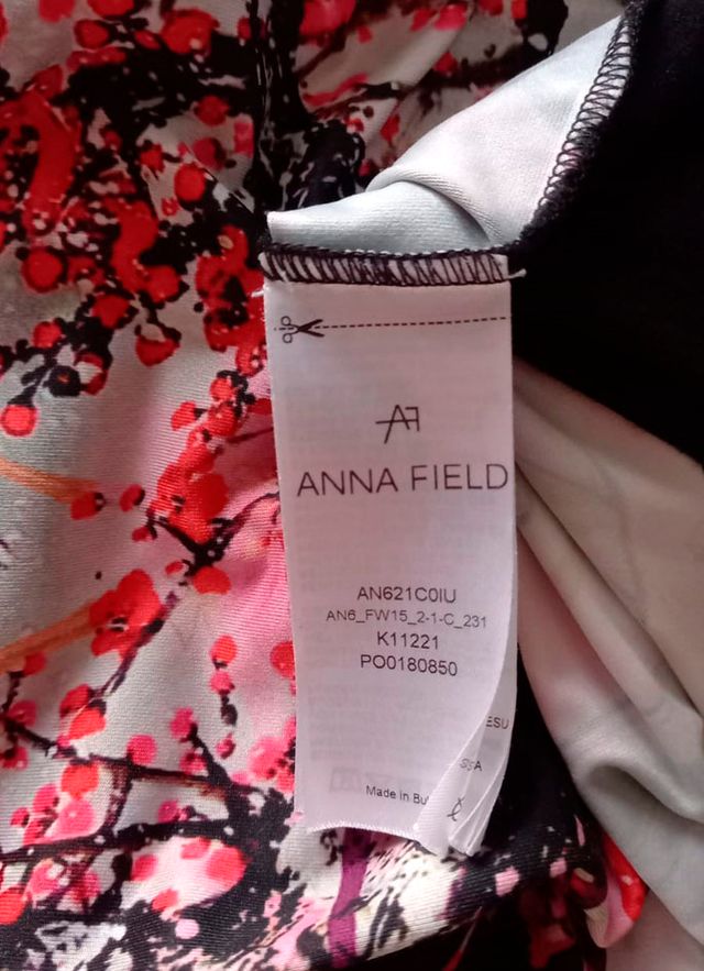 Vestido estampado flores-rojo