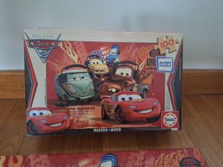 Puzzle Cars 2 Madera 100 piezas
