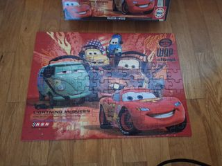 Puzzle Cars 2 Madera 100 piezas