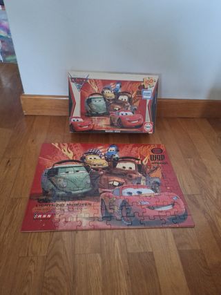 Puzzle Cars 2 Madera 100 piezas