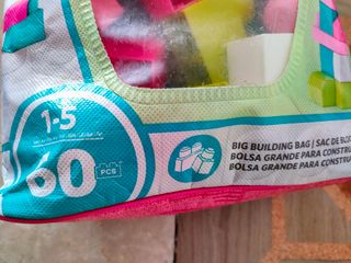 Mega Bloks - Sacco mattoncini grandi colorati