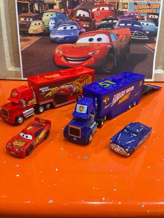 Coches Cars: 2 camiones + 2 coches