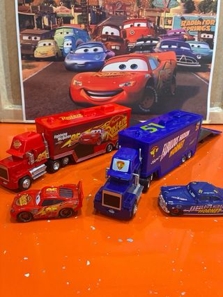 Coches Cars: 2 camiones + 2 coches