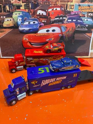 Coches Cars: 2 camiones + 2 coches