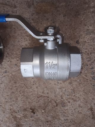 Válvulas de agua tipo industrial