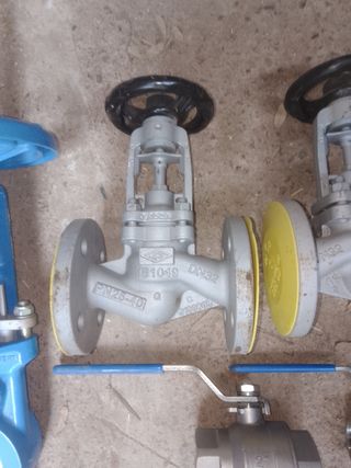 Válvulas de agua tipo industrial