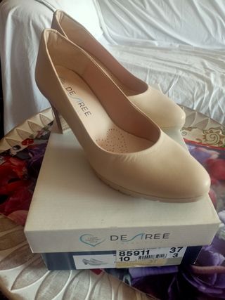 Zapatos DE TREE beige