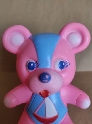 Pupazzo orsetto in gomma ledraplastic