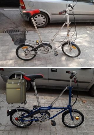 Bicicletas plegables DAHON 16"+bolsa transporte 