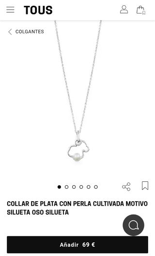Collar Tous Plata Perla Cultivada