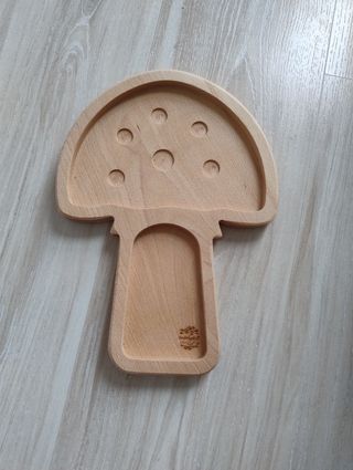 Bandeja sensorial seta madera Montessori