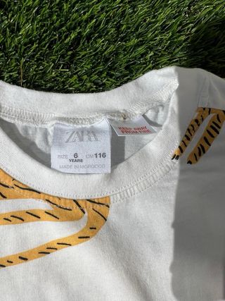 Camisa infantil tigres - 5/6 anos