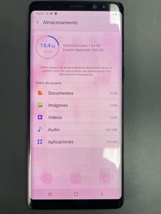 Samsung Galaxy Note 8 Negro