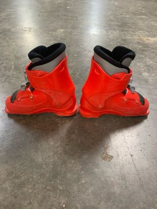 Botas esquí niño rojas salomon talla 19/19.5