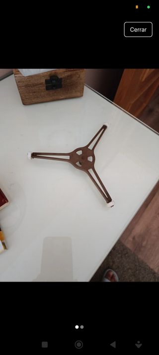 Base giratoria microondas