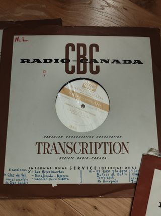 Discos de vinilo CBC Radio Canadá (9)