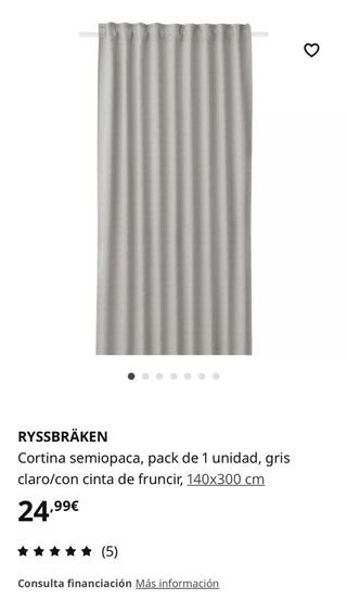 Cortinas IKEA