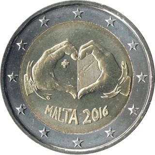 Moneda 2€ Malta 2016: Conmemorativa