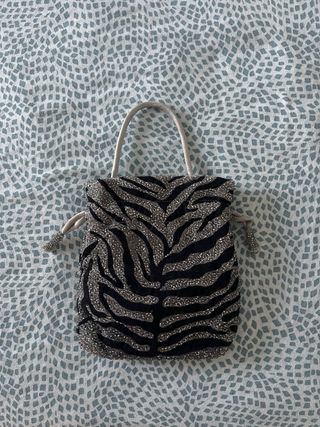 Bolso Zebra Pedreria nuevo