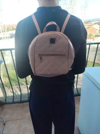 Mini mochila rosa niña