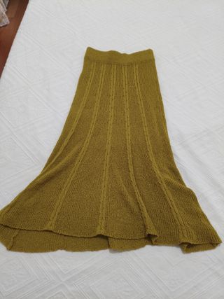 Conjunto crochet verde lima