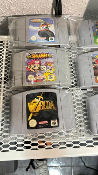 Nintendo 64 (PAL) consola negra